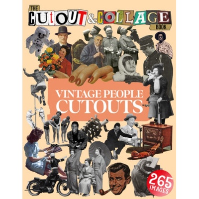 Cut Out And Collage Book Vintage People Cutouts