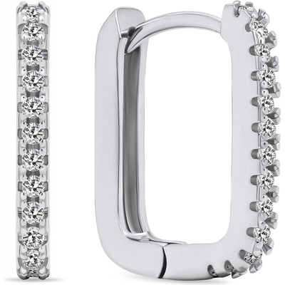 Brilio Silver náušnice EA637W