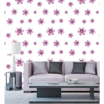 DIMEX ART Луксозна флизелинова тапета лилави цветя