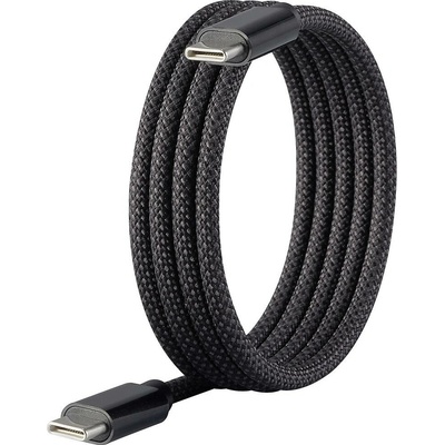 Renkforce RF-6437 USB 2.0 USB-C ® zástrčka USB-C ® zástrčka 1m černý