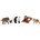 Schleich Фигури Schleich Wild Life - Стартов комплект Азия (42736-93350)