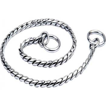 Здрав Метален Нашийник за Куче змийска плетка (3831)