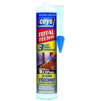 CEYS TOTAL TECH lepidlo univerzálne 290g sivé