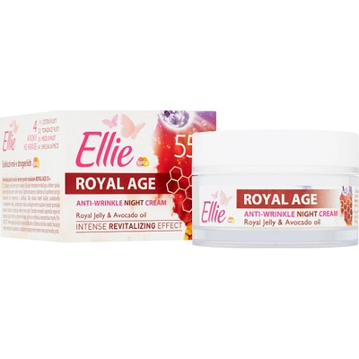Ellie Royal Age 55+ Revitalizační noční krém proti vráskám 50 ml