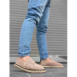 BOA Shoes Мъжки еспадрили от текстил ba0224 - Цвят Визон #382099 (382099_Визон)