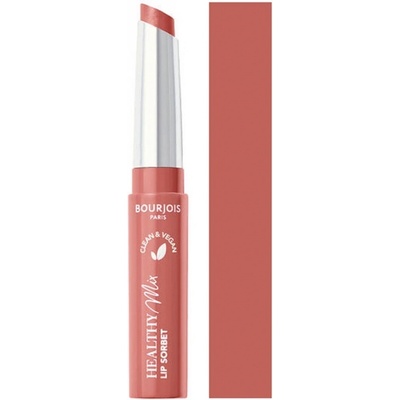 Bourjois, Healthy Mix Clean Lip Sorbet vegánsky hydratačný rúž 06 Peanude Butter 7,4 g