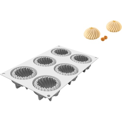 Silikomart Форма за сладки Mini Wave (26.406.13.0065)