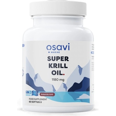 Osavi Super Krill Oil 1180 mg [60 Гел капсули]
