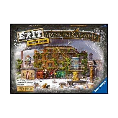 RAVENSBURGER EXIT Úniková hra Opuštěná továrna adventní kalendář
