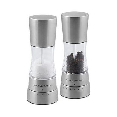 COLE&MASON Комплект мелнички за сол и пипер DERWENT MINI - с механизъм за прецизност (Cole-&-Mason-H-332025)