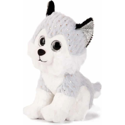 Плюш АМЕК Хъски с глитер уши със звук 19 см