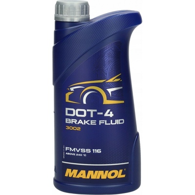 Mannol Brake Fluid DOT 4 1 l – Sleviste.cz