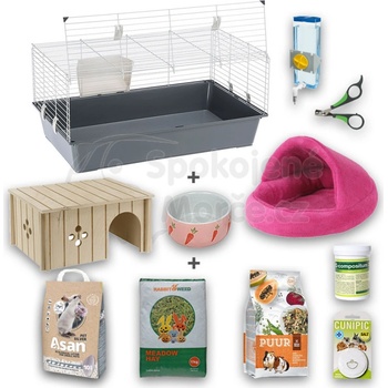 SpokojenéMorče Startovací set STANDARD BASIC růžová