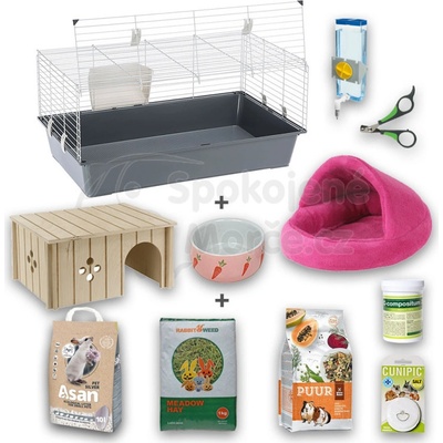 SpokojenéMorče Startovací set STANDARD BASIC růžová