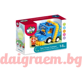 WOW Toys Камионът за почистване на улици на Тейлър wow 10391 (wowt10391)