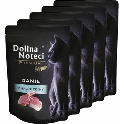 Dolina Noteci Premium Cat Senior Dish with Lamb 5 x 85 g
