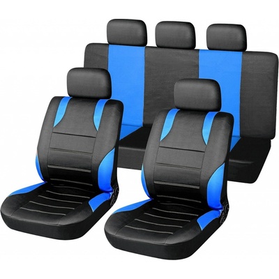 Autopoťah Compass SPORT AIRBAG modré 9 ks