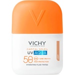 Vichy Capital Soleil UV Aqua защитна тонирана течност за лице с хидратиращ ефект SPF 50 50ml