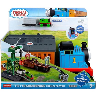 Mattel Игрален комплект 2в1 Thomas & Friends Transforming Thomas 2-in-1 от серията TrackMaster, GXH08