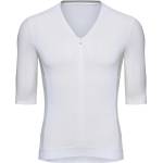 POC Мъжка фланелка с къс ръкав за колоездене POC Raceday S/S Jersey Cycling jersey - Hydrogen White - размер XXL (056-4247-0116)