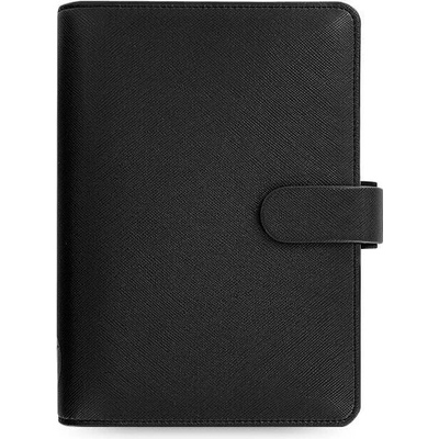 Filofax Saffiano A6 týdenní 2026 černý