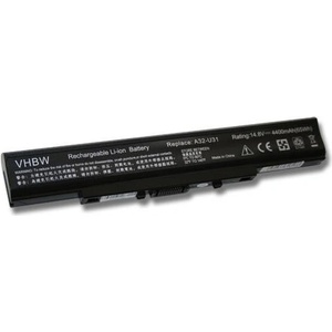 VHBW Батерия за Asus P31 / P41 / U41 / X35, 4400 mAh (800103393)