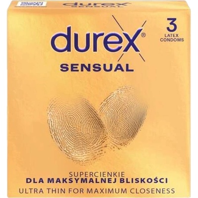 Durex Sensual 3 ks
