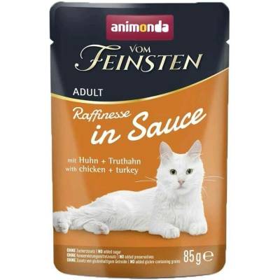 Animonda VF Raffinesse In Sauce Kousky kuřecího a krůtího masa v omáčce 85 g