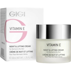 GIGI Laboratories GIGI Vitamin E Нощен лифтинг крем за нормална до суха кожа, 50 ml