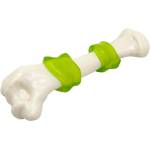 Gimborn GimDog INTERACTIVE-BONES - Играчка за кучета. Подходяща за дъвчене, с аромат на БЕКОН, 17.8 см. Помага за почистване на зъбите и упражняване на челюстните мускули. Особено издръжлива