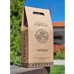 Старосел Бяло вино Шардоне Chardonnay 3 л Bag-in-Box