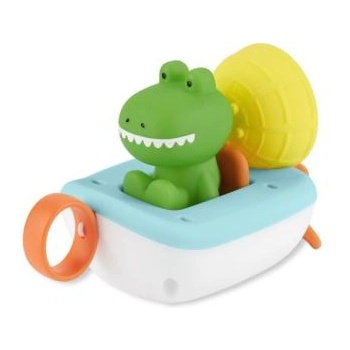 Skip Hop Играчка за вода лодка Крокодил Кларк 12м+
