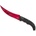 CS:GO Fadee Flip Knife Long Ruby