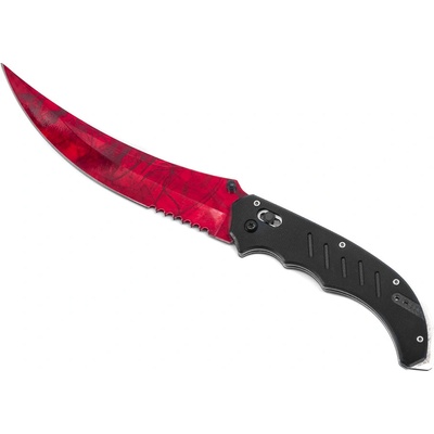 CS:GO Fadee Flip Knife Long Ruby