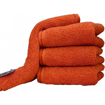A&R Měkký froté ručník pro hosty 500 g/m Cinnamon 30 x 50 cm