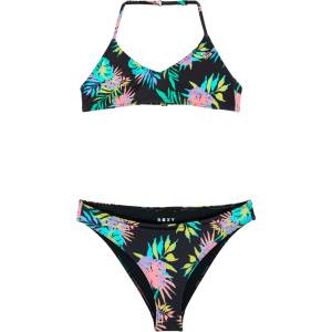 Roxy Детски комплект бикини Roxy Kid's Roxy Active RG Tri Bra Set Bikini - Anthracite Aquarella Active Rg - размер 10 Years (750-2847-0115)
