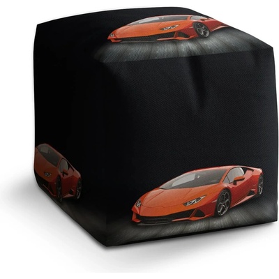 Sablio Taburet Cube Sportovní auto 1: 40x40x40 cm
