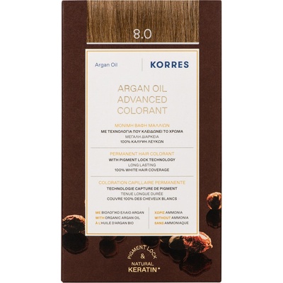 KORRES Боя за коса с арганово масло, 8.0 Светлорусо