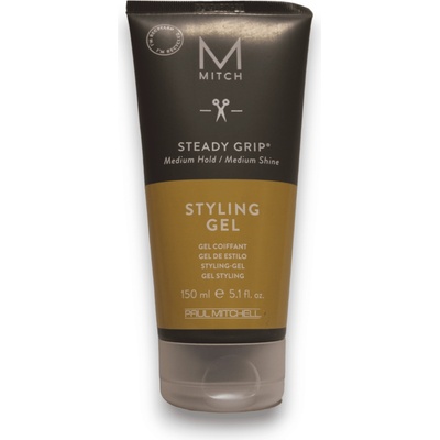 Mitch by Paul Mitchell Styling Steady Grip без парабени гел за оформяне на коса естествен блясък твърда фиксация 150 ml