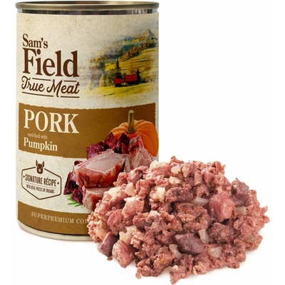 Sam's Field Adult True Meat Pork & Pumpkin 400 g