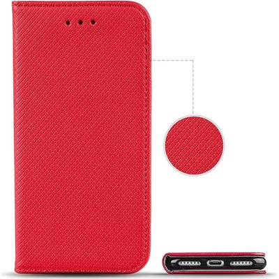 Pouzdro Sligo Case Sligo Smart na Xiaomi Redmi​ A1 / A2 - Power Magnet - červené