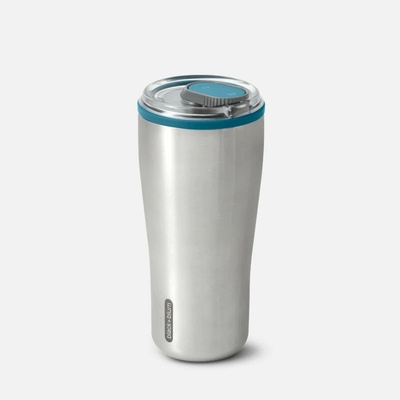 Black+Blum Cestovný nerezový termo hrnček 600 ml modrá tyrkysová