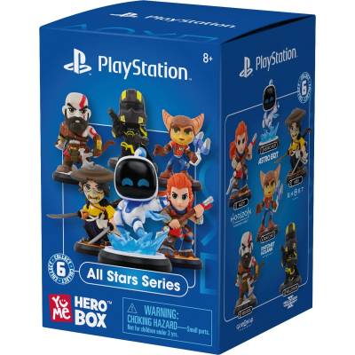 YuMe Фигура YuMe Games: Playstation - All Stars (Hero Box), Blind Box, асортимент (TOY-0271)