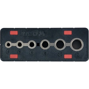 Шаблон за пробиване под прав ъгъл 4-12 mm KD10616 (KD10616)