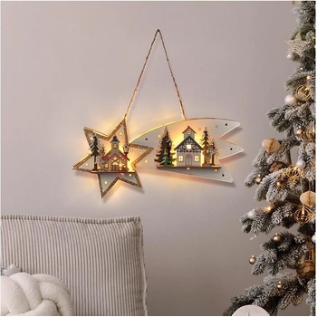 Brilagi LED Vianočná dekorácia LED/2xAA kométa BG0963