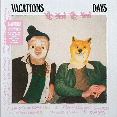Vacations - Days / Vibes (Pink & Green Coloured) (LP) (0067003175111)