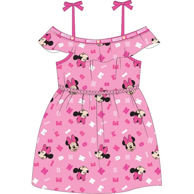 Minnie Mouse licencie dievčenské šaty 52239631 ružová