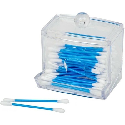 Bathroom Solutions Koupelnová nádoba na vatové tyčinky Transparent čirá