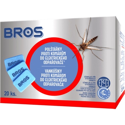 Bros polštářky do odpařovače proti komárům 20 ks