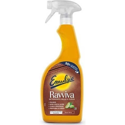 Emulsio Препарат за почистване на кожа Ravviva Pelle e Cuoio, 600 ml